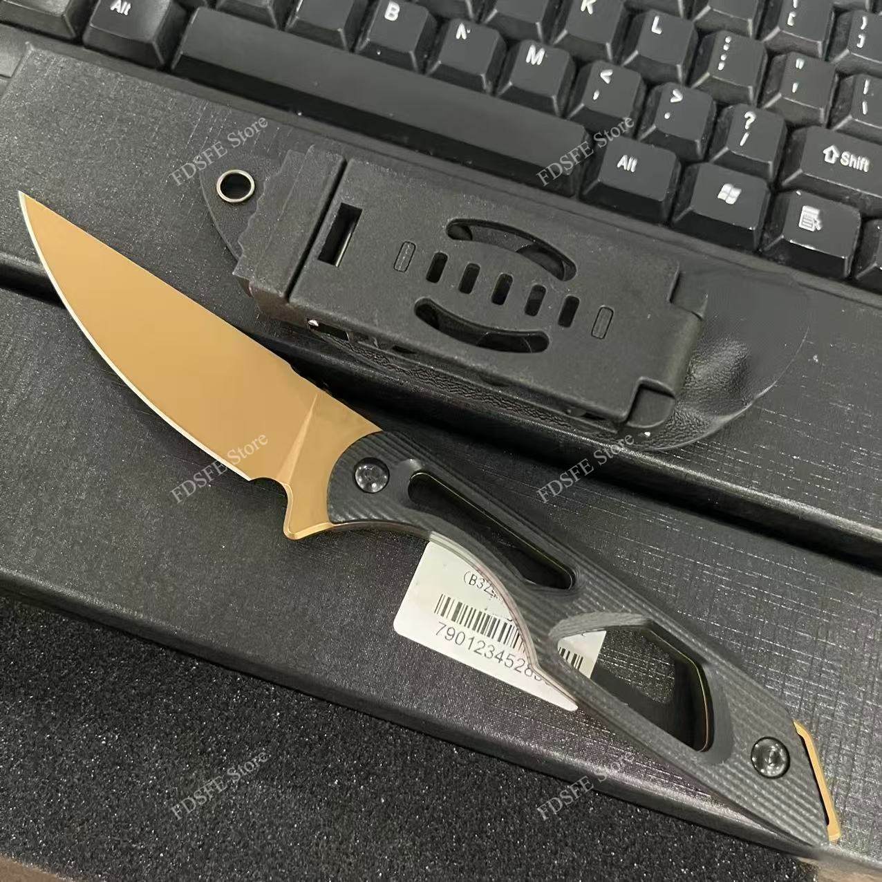 Bushcraft Knife Fixed - Couteau multi-usage pour activités de plein