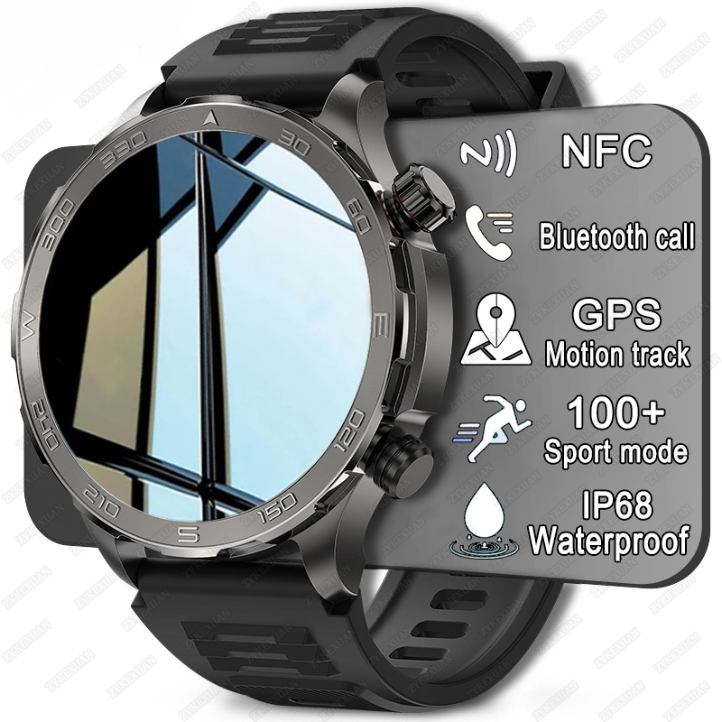 Compass Lensatic - Nouvelle montre connectée GPS pour hommes,