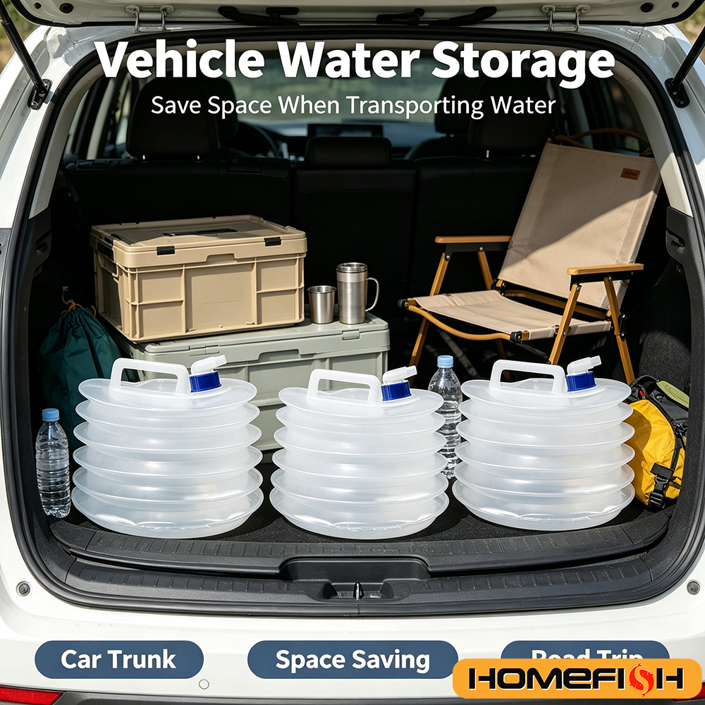 Water Bag Collapsible - Seau de stockage d'eau pliable portable