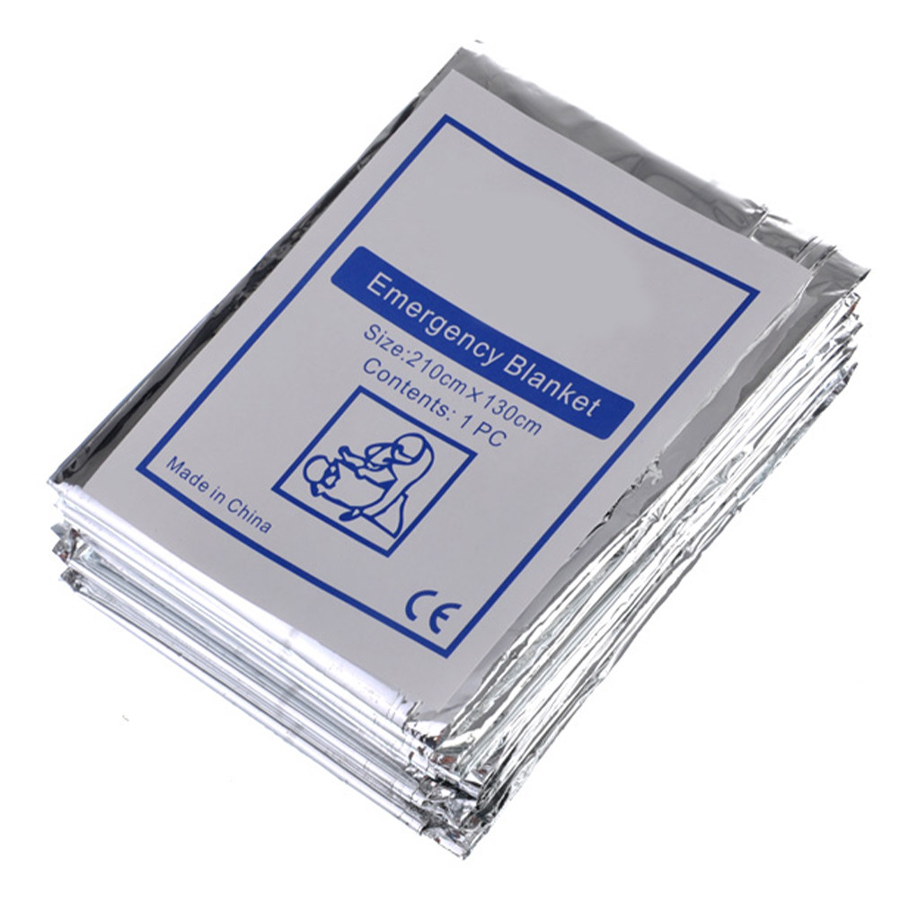 Survival Blanket Reflective - Couverture de survie réfléchissante d'urgence, 210