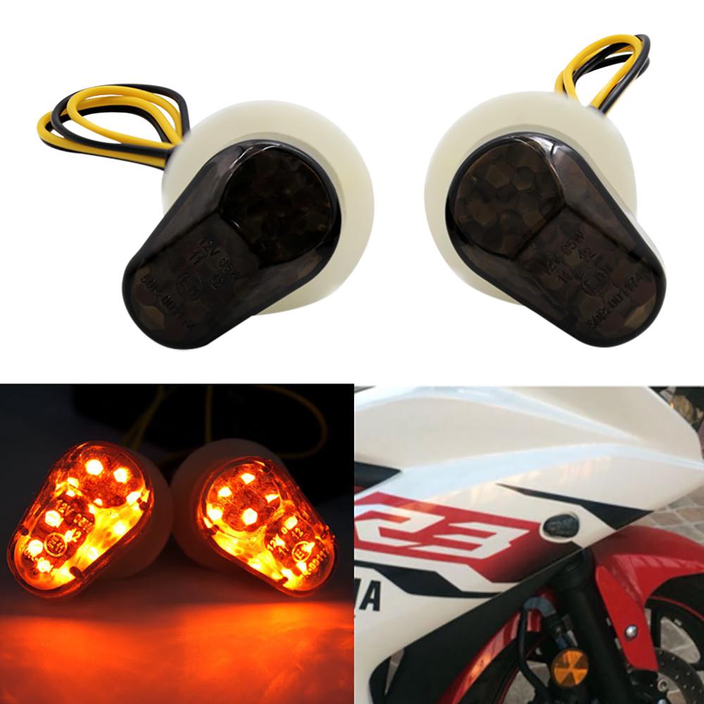 Sos Light Strobe - Clignotants LED pour motos, 2 pièces,