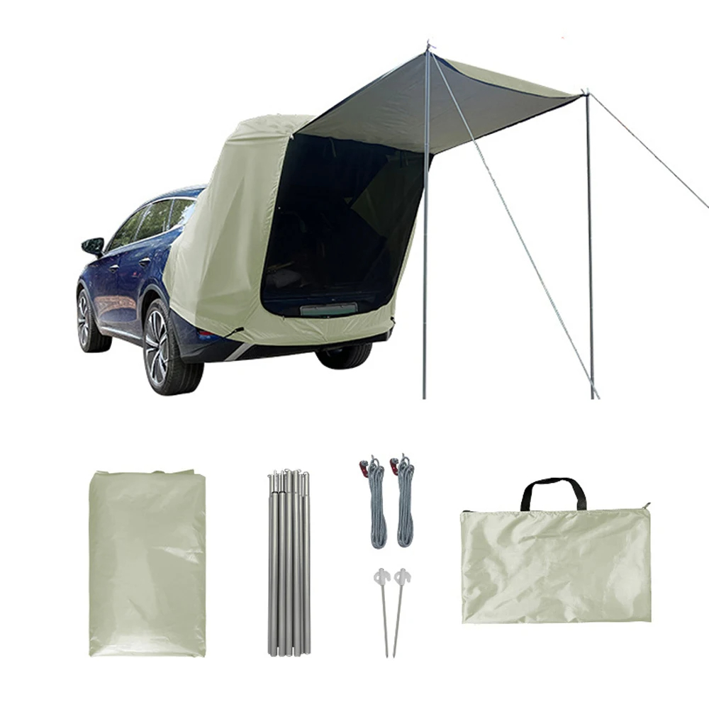 Emergency Mylar Tent - Tente d'extension arrière de voiture pour