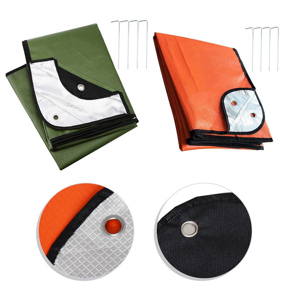 Survival Blanket Reflective - Couverture de survie pour Camping en