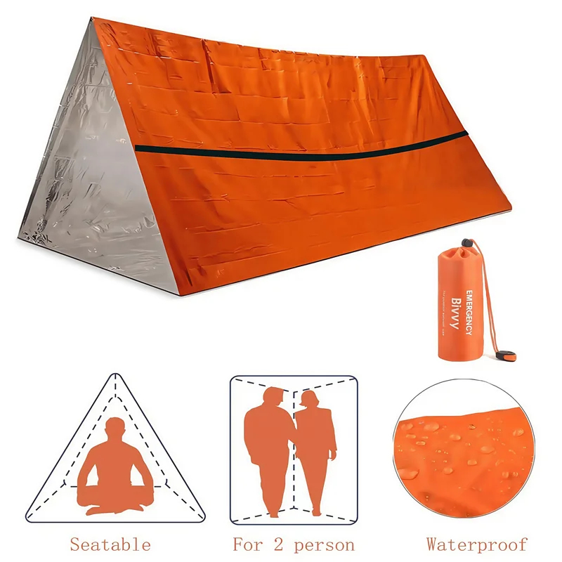 Bivy Bag Emergency - Abri de survie d'urgence pour 2