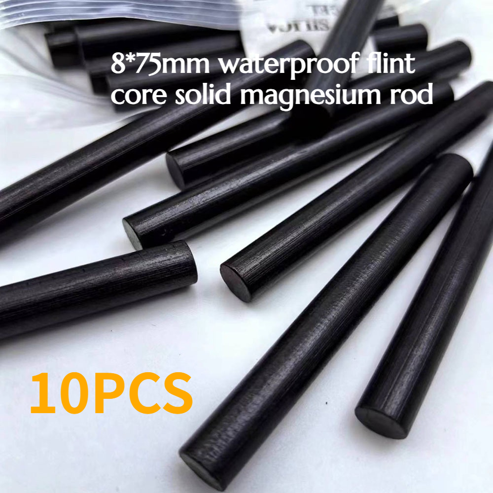 Fire Starting Kit - 10 pièces de 8*75mm, tige de