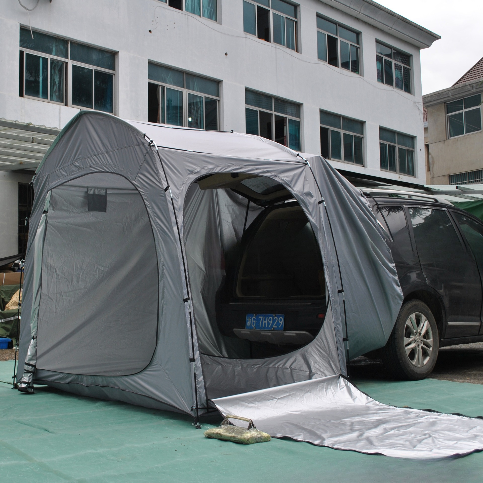 Emergency Mylar Tent - Tentes arrière complètes faciles à ranger,