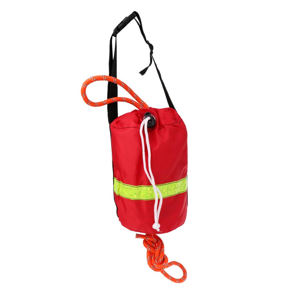 Rescue Rope Throw - Sac de sauvetage réfléchissant avec corde,