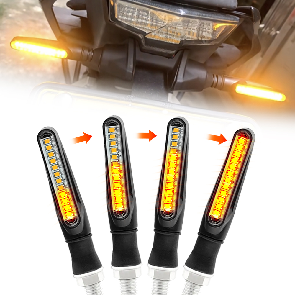 Sos Light Strobe - Clignotants LED directionnels pour moto, feu