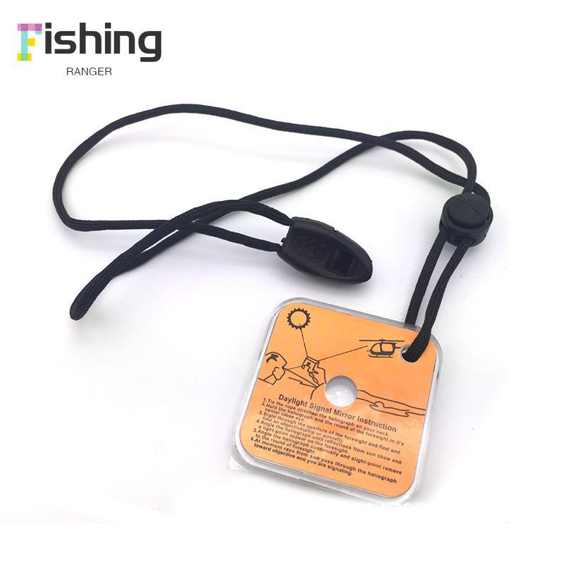 Fire Starting Kit - Miroir d'aventure d'urgence pratique, signal de