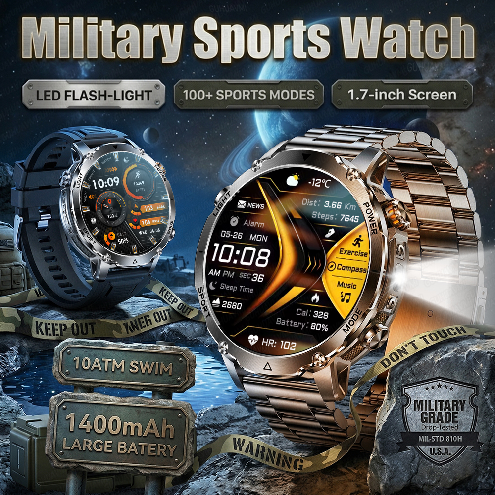 Compass Lensatic - Montre connectée sportive militaire Garde avec