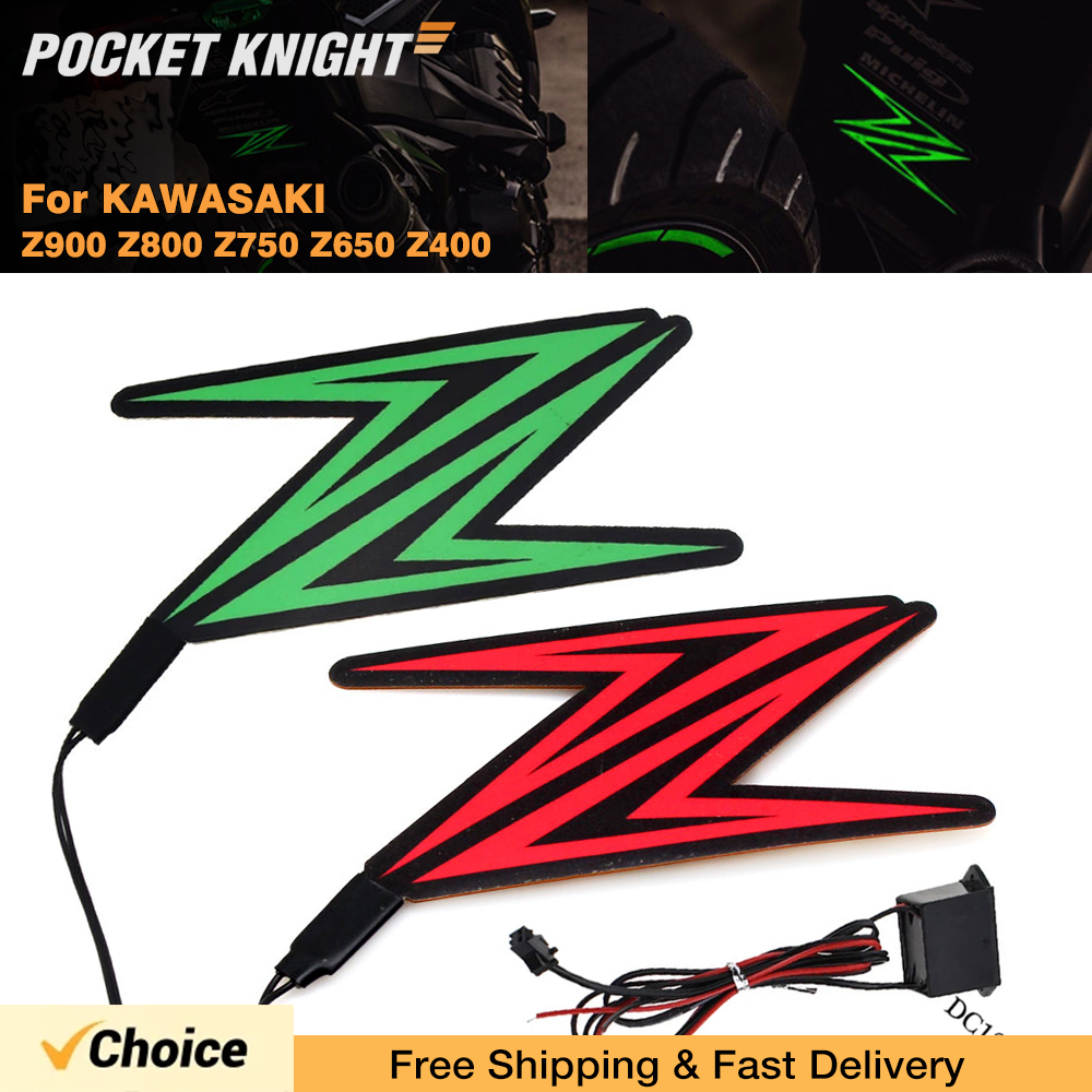 Sos Light Strobe - Z moto lumière LED autocollant lampe