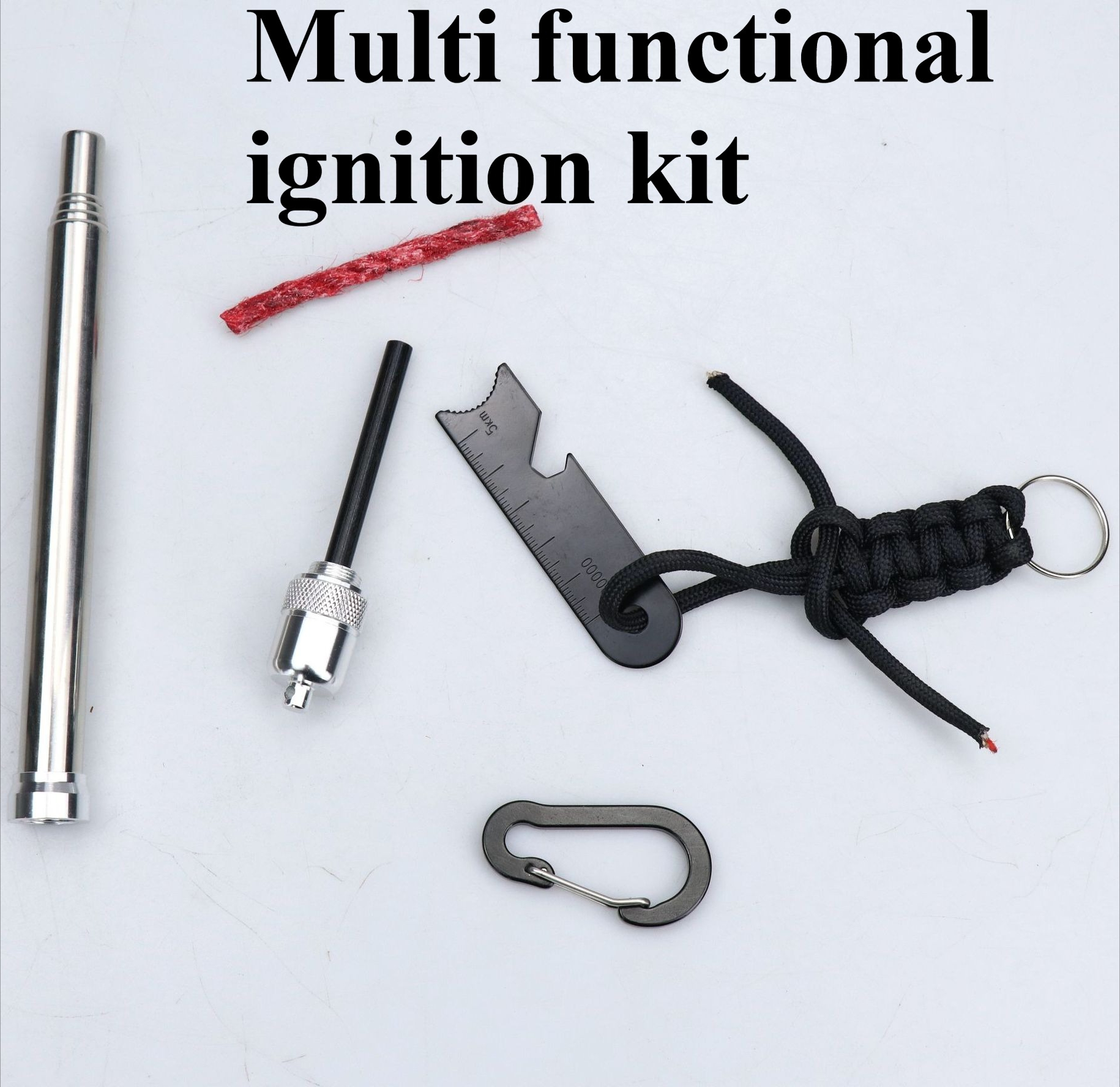 Magnesium Fire Starter - Lot de 2 chalumeaux portables multifonctionnels