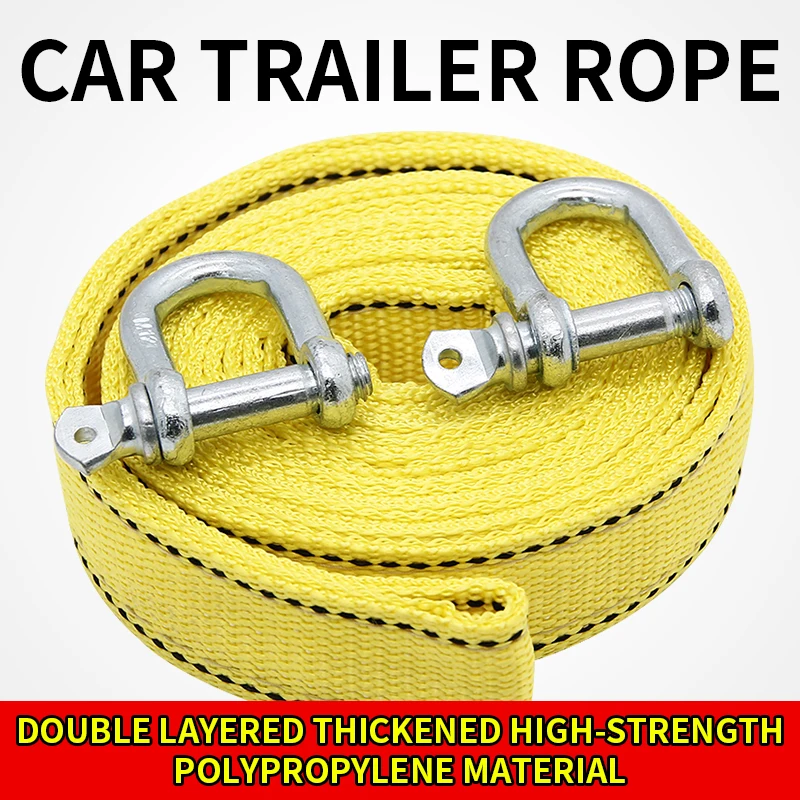 Rescue Rope Throw - Corde de traction pour remorque de
