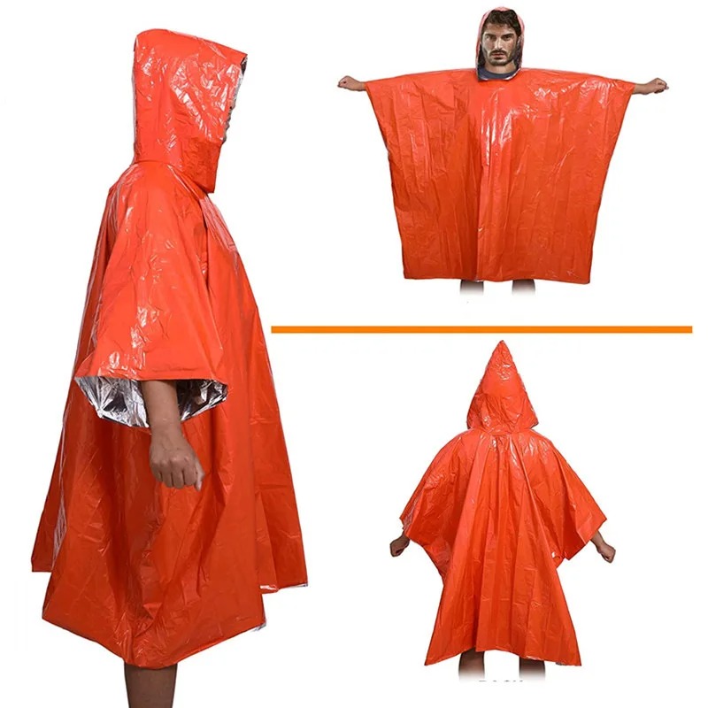 Manteau imperméable de Camping - Survival Blanket Reflective avis et prix