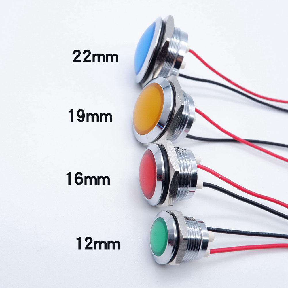 10 pièces 12/16/19/22mm indica - Signal Panel Orange avis et prix