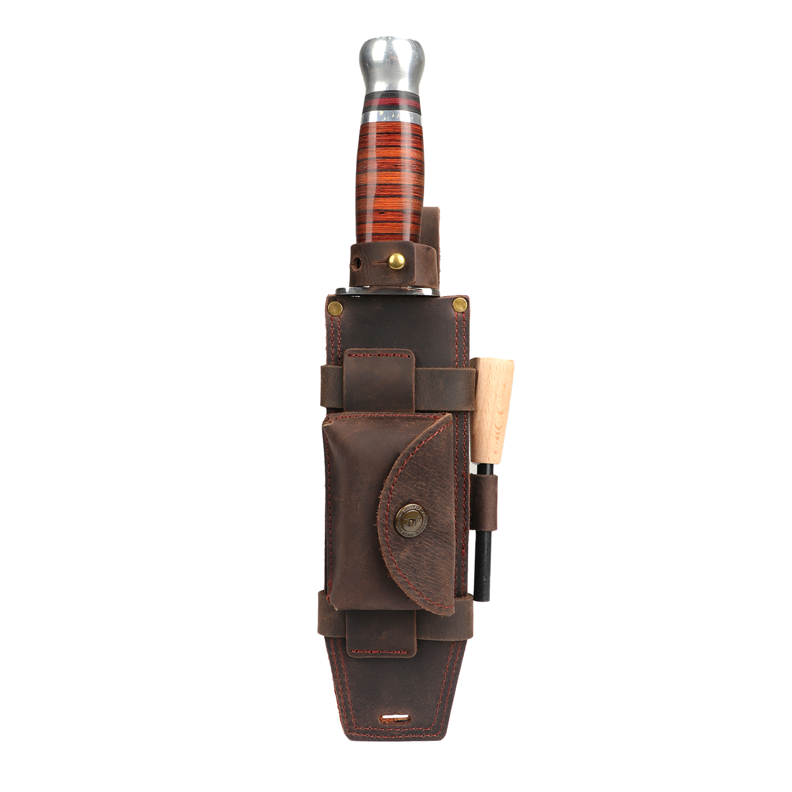 Étui en cuir Tourbon pour cout - Bushcraft Knife Fixed avis et prix