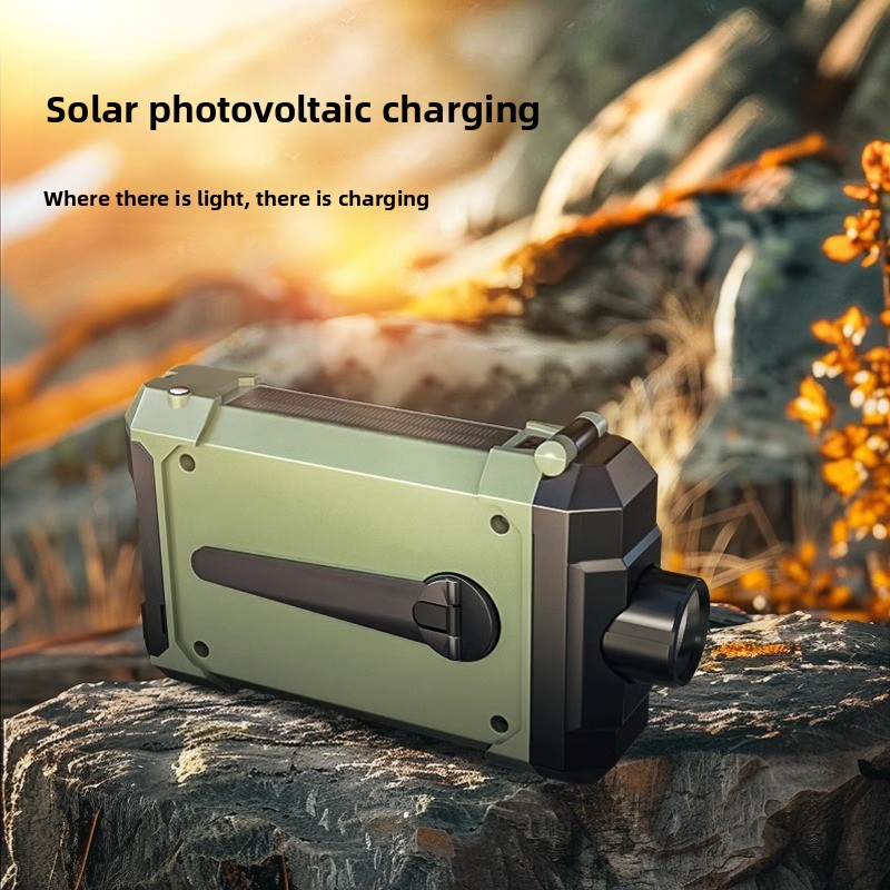 Radio de survie - Manivelle d' - Solar Emergency Charger avis et prix