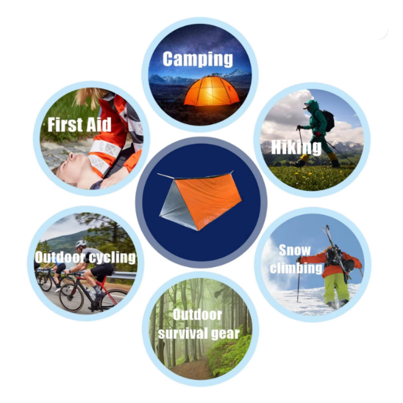 Tente tubulaire d'urgence en M - Emergency Mylar Tent avis et prix