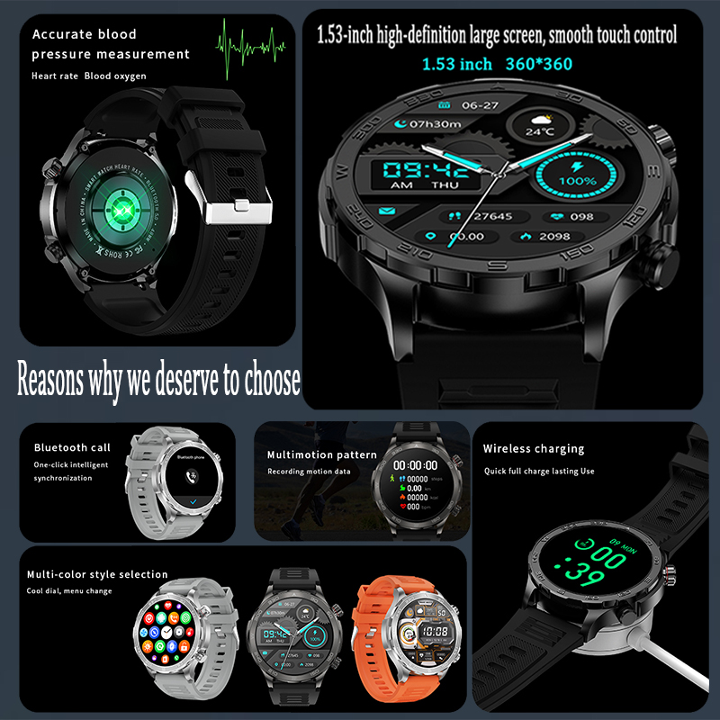 Nouvelle montre connectée GPS  - Compass Lensatic avis et prix