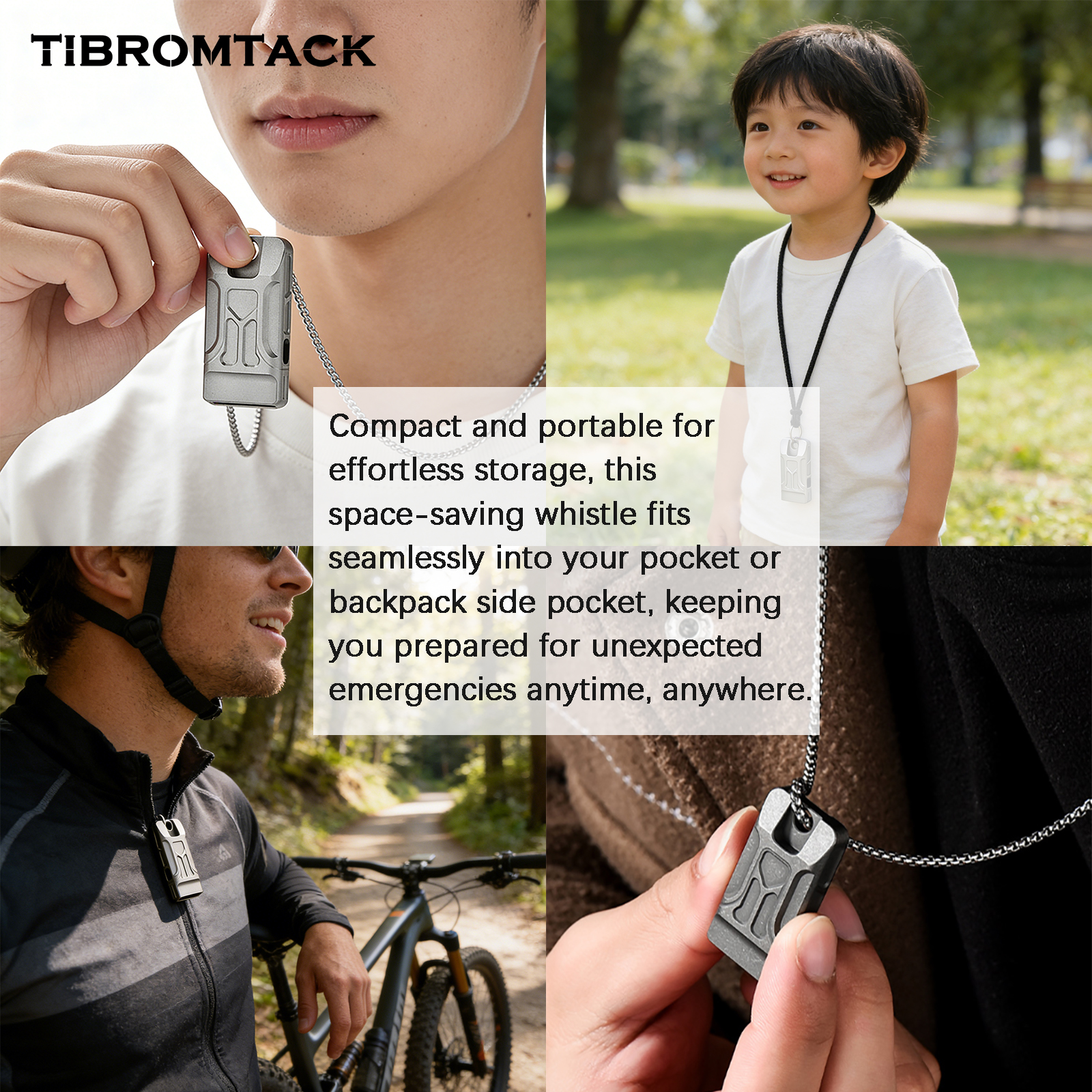 Sifflet d'urgence en titane TI - Emergency Whistle Loud avis et prix