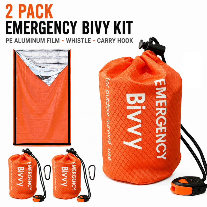 Lot de 2 sacs de couchage d'ur - Bivy Bag Emergency avis et prix