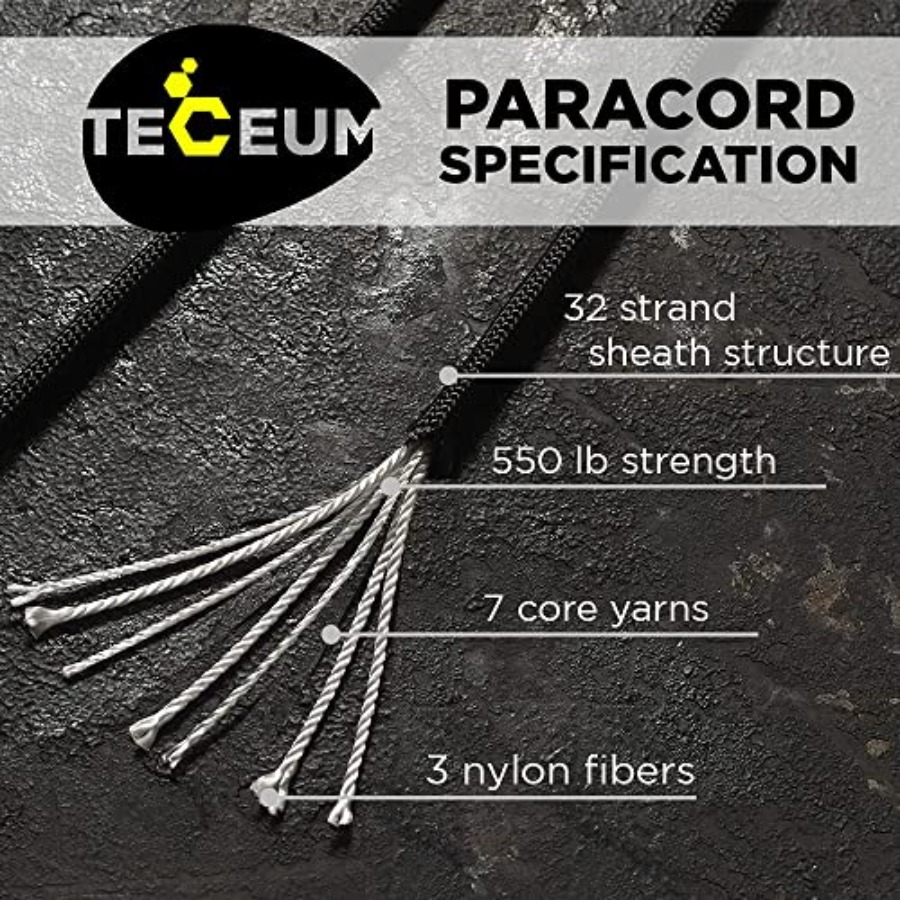 Cordon de Paracord 5/32'' 1000 - Para Cord 1000Ft avis et prix