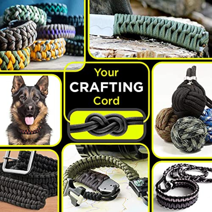 Cordon de Paracord 5/32'' 1000 - Para Cord 1000Ft avis et prix