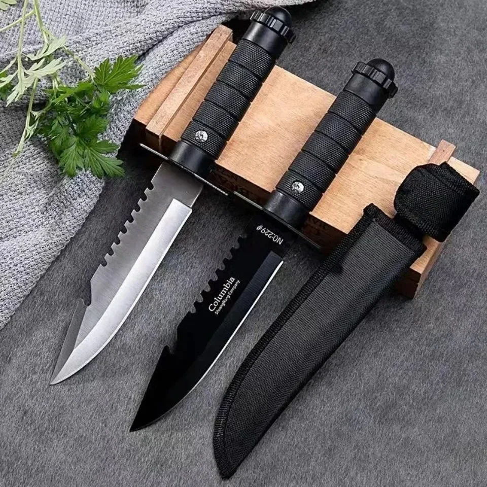 Couteau droit de camping et d' - Bushcraft Knife Fixed avis et prix