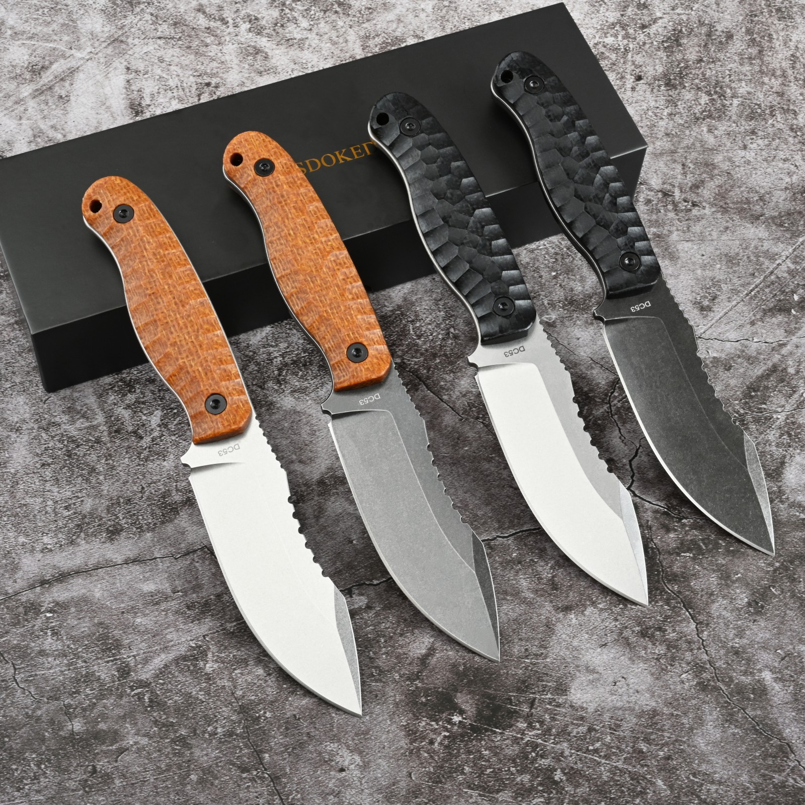 Couteau utilitaire en acier SD - Bushcraft Knife Fixed avis et prix