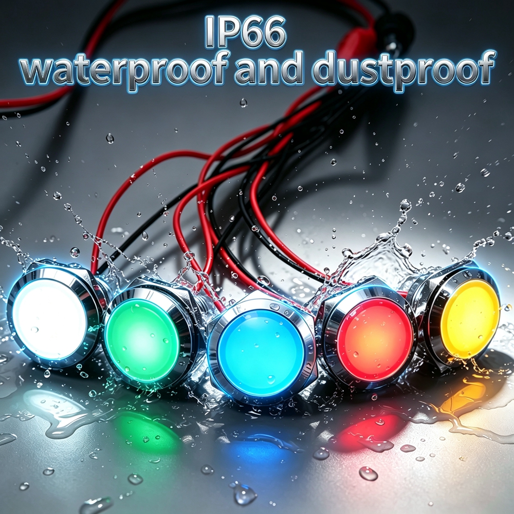 Lampe indicatrice LED métalliq - Signal Panel Orange avis et prix