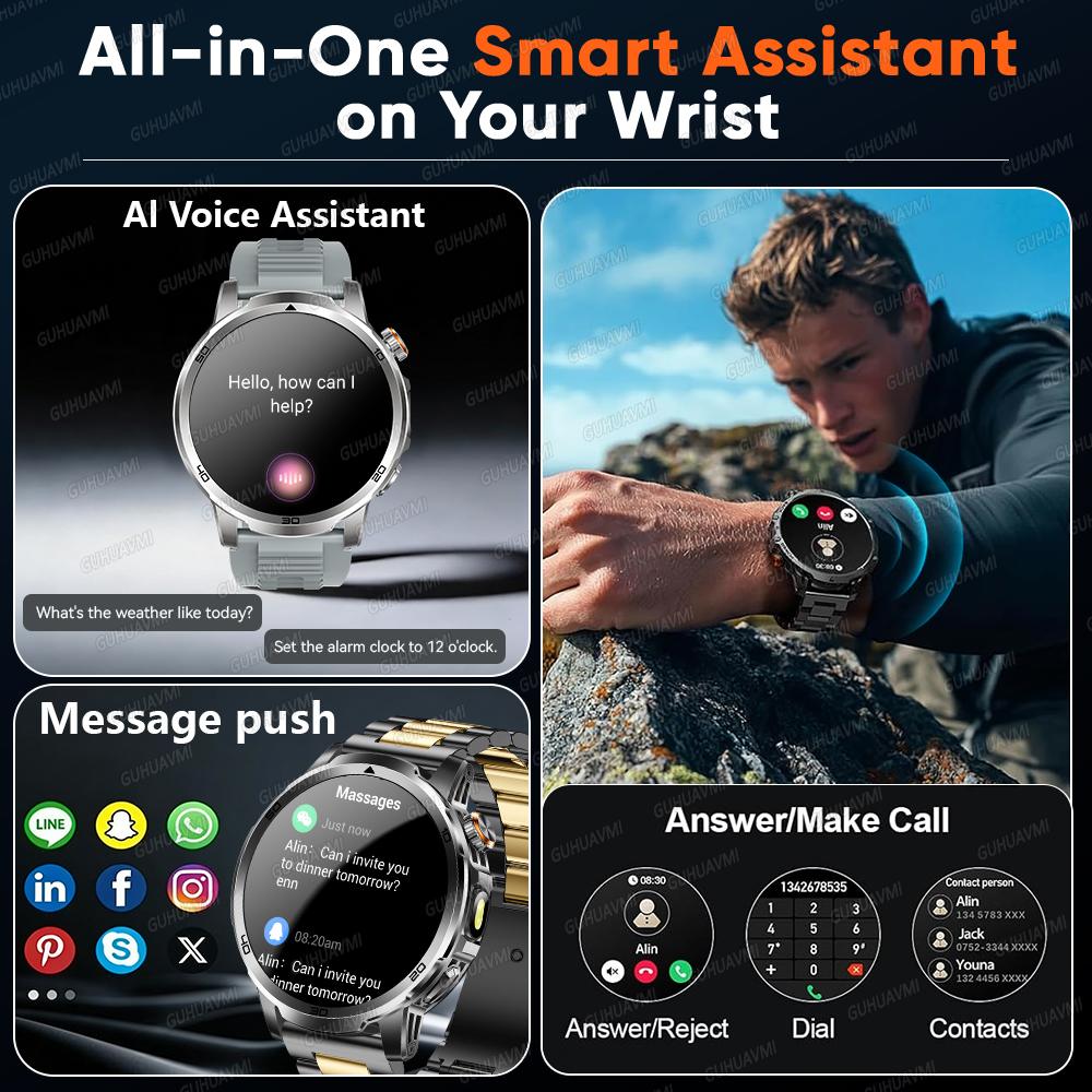 Nouvelle montre connectée d'ex - Compass Lensatic avis et prix