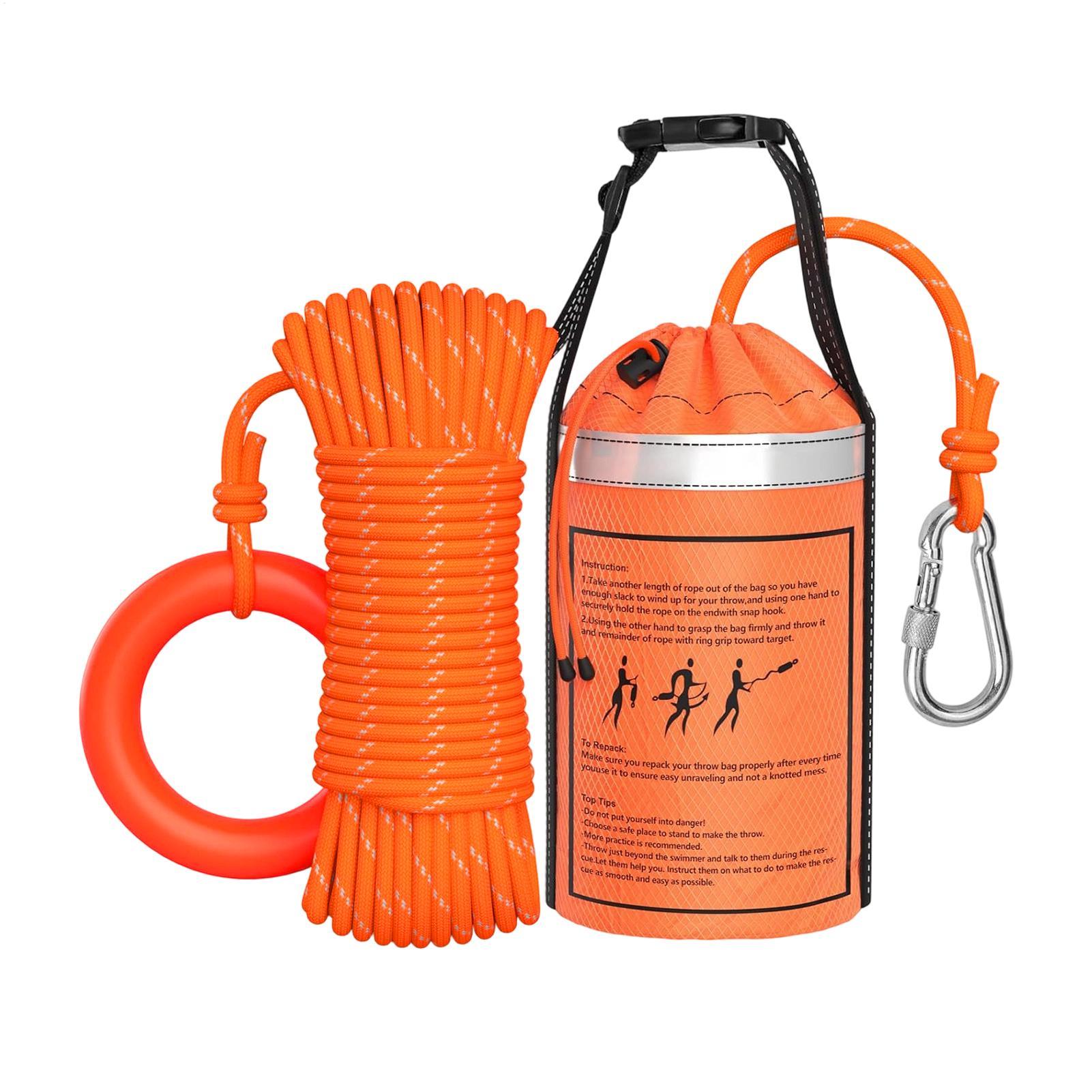 Sac de sauvetage aquatique ave - Rescue Rope Throw avis et prix