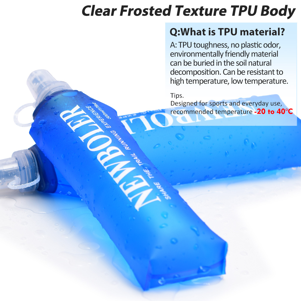 750ML bouteille d'eau TPU plia - Water Bag Collapsible avis et prix