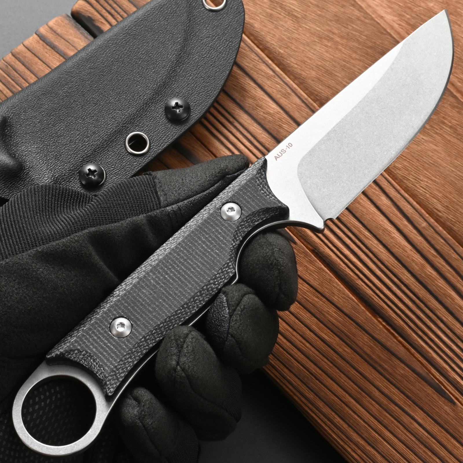 Couteau à lame fixe Eafengrow  - Bushcraft Knife Fixed avis et prix