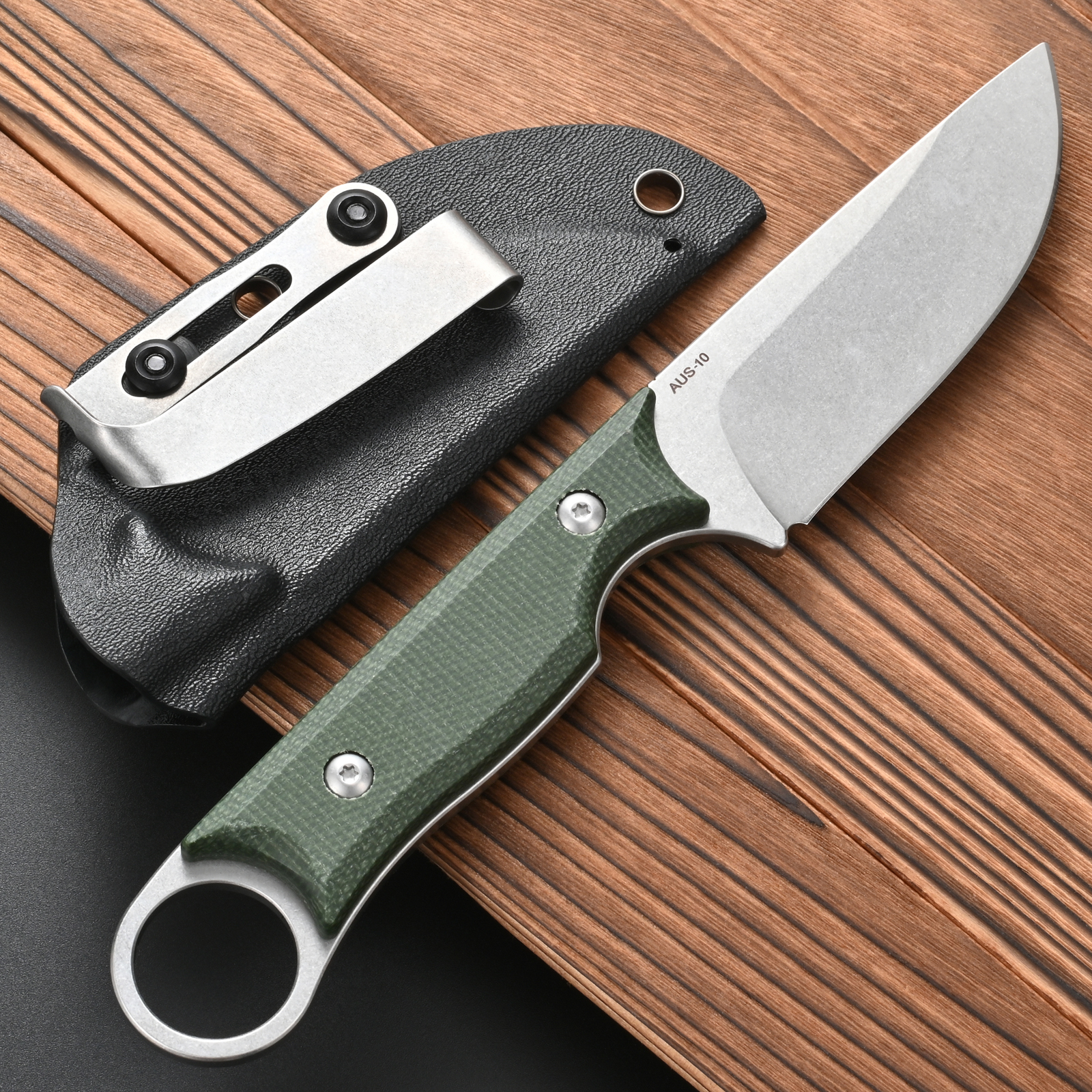 Couteau à lame fixe Eafengrow  - Bushcraft Knife Fixed avis et prix