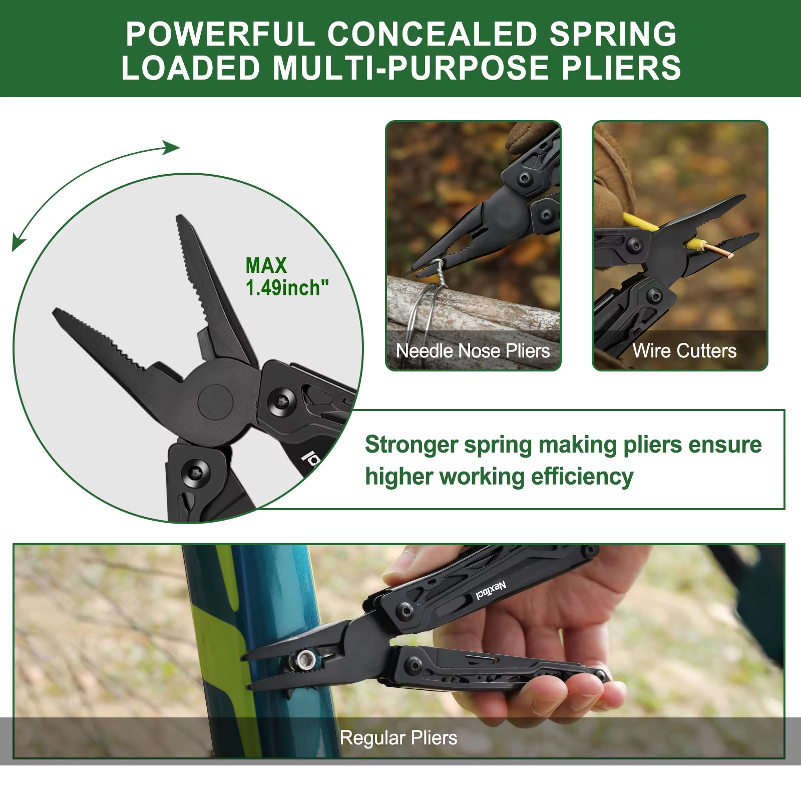 Nextool Black Knight 11 en 1,  - Multi Tool Plier avis et prix
