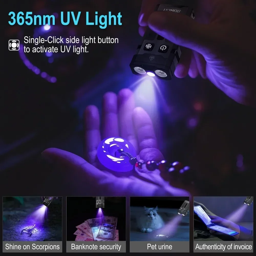 BORUiT EV20 1100LM EDC UV port - Fishing Kit Compact avis et prix