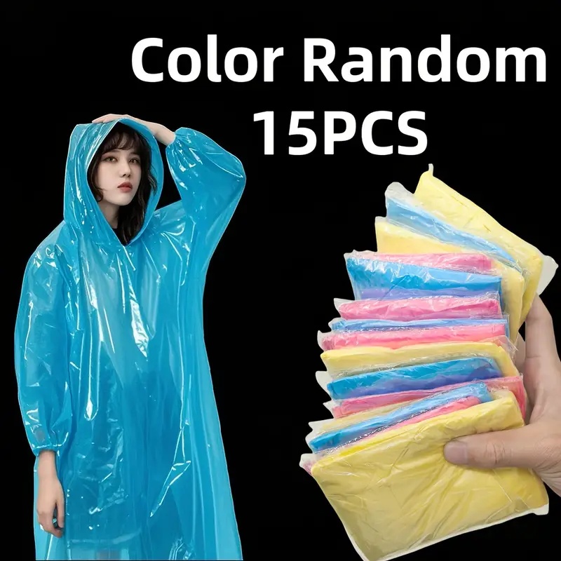 Poncho de pluie transparent je - Emergency Poncho Rain avis et prix