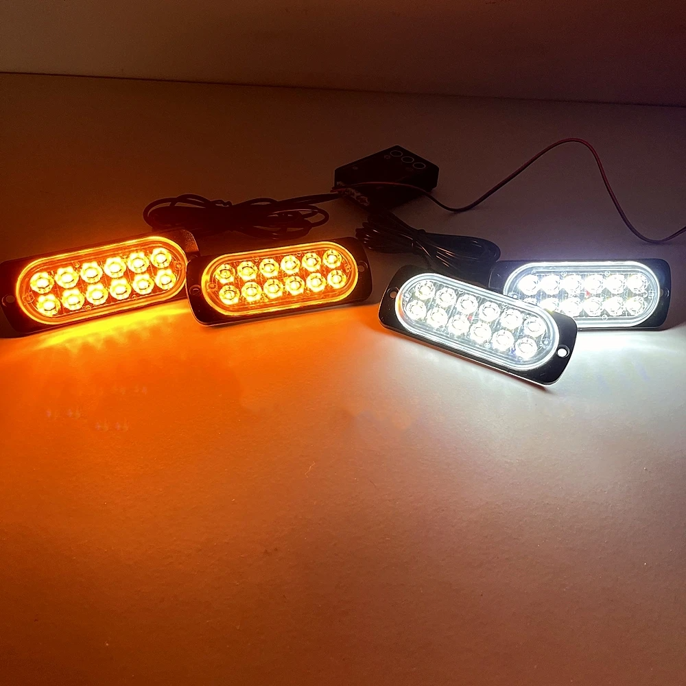 Feux stroboscopiques LED 4x12  - Sos Light Strobe avis et prix
