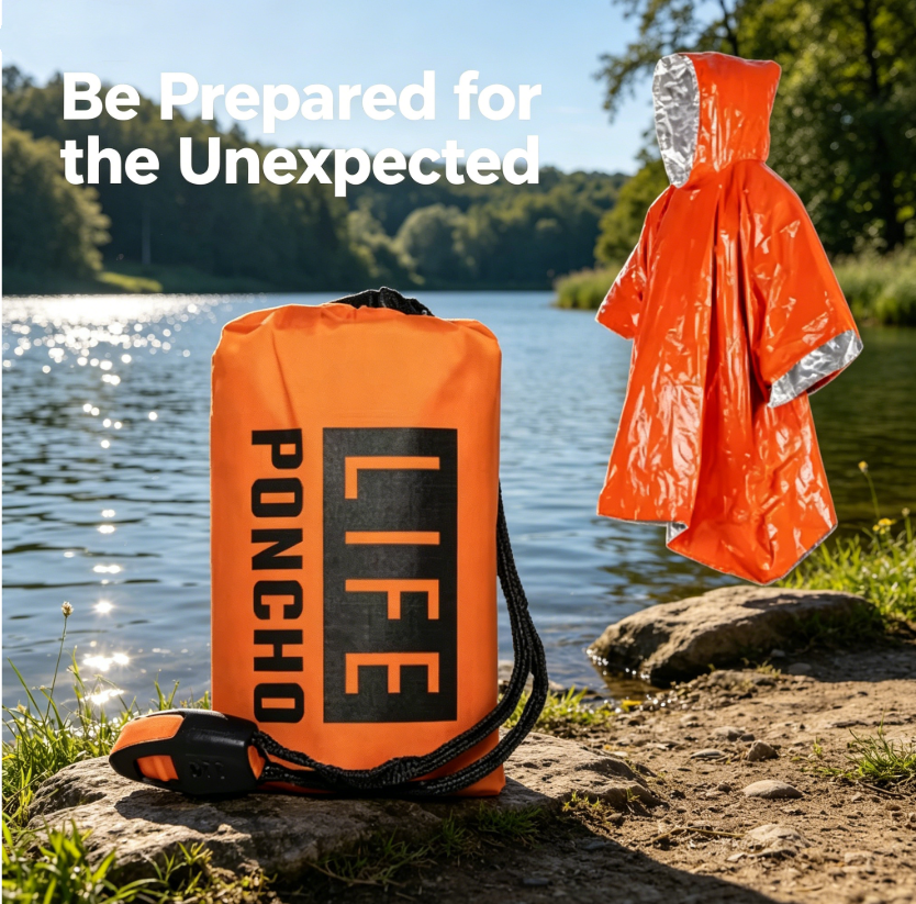 Poncho de pluie thermique d'ur - Emergency Poncho Rain avis et prix