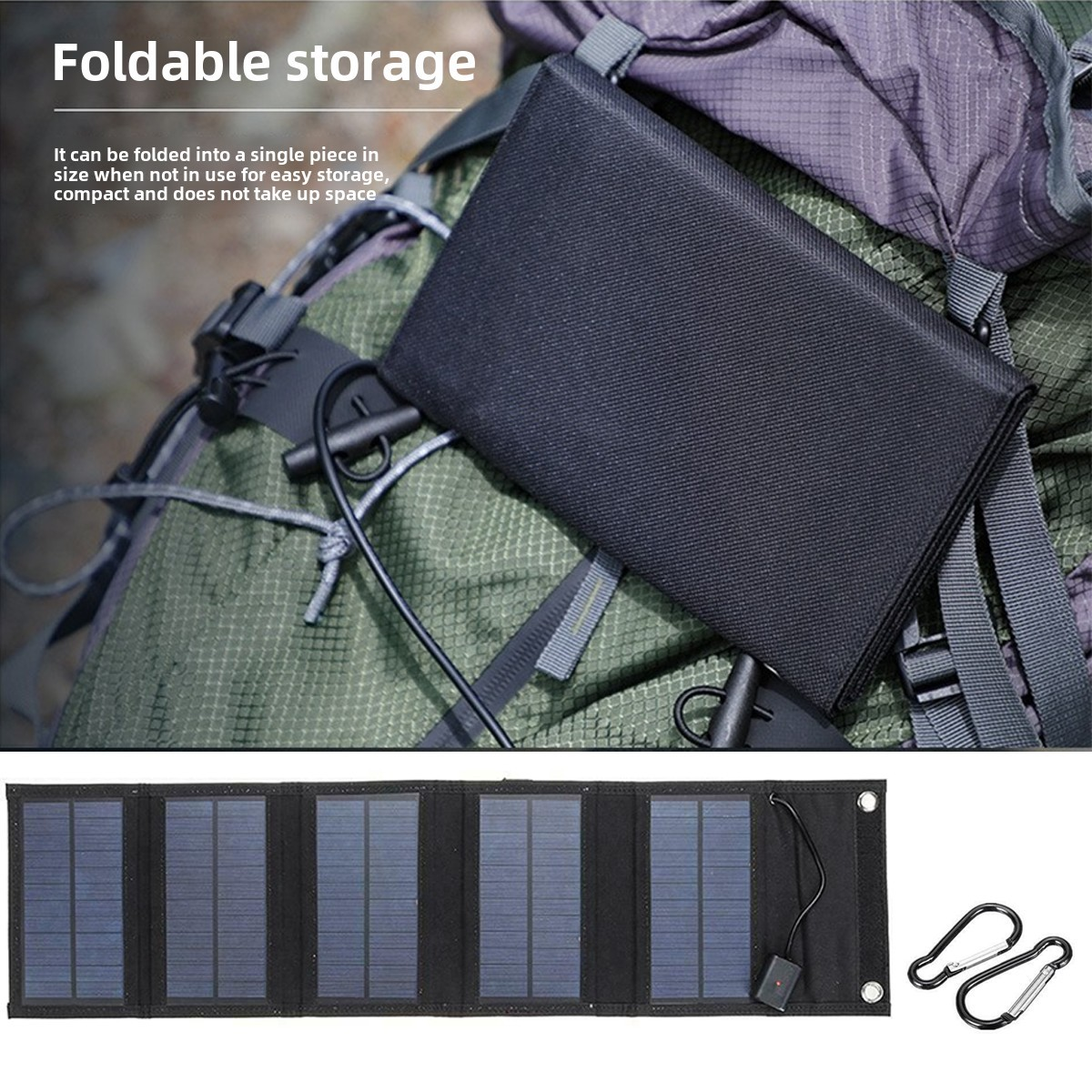 Chargeur solaire portable plia - Solar Emergency Charger avis et prix