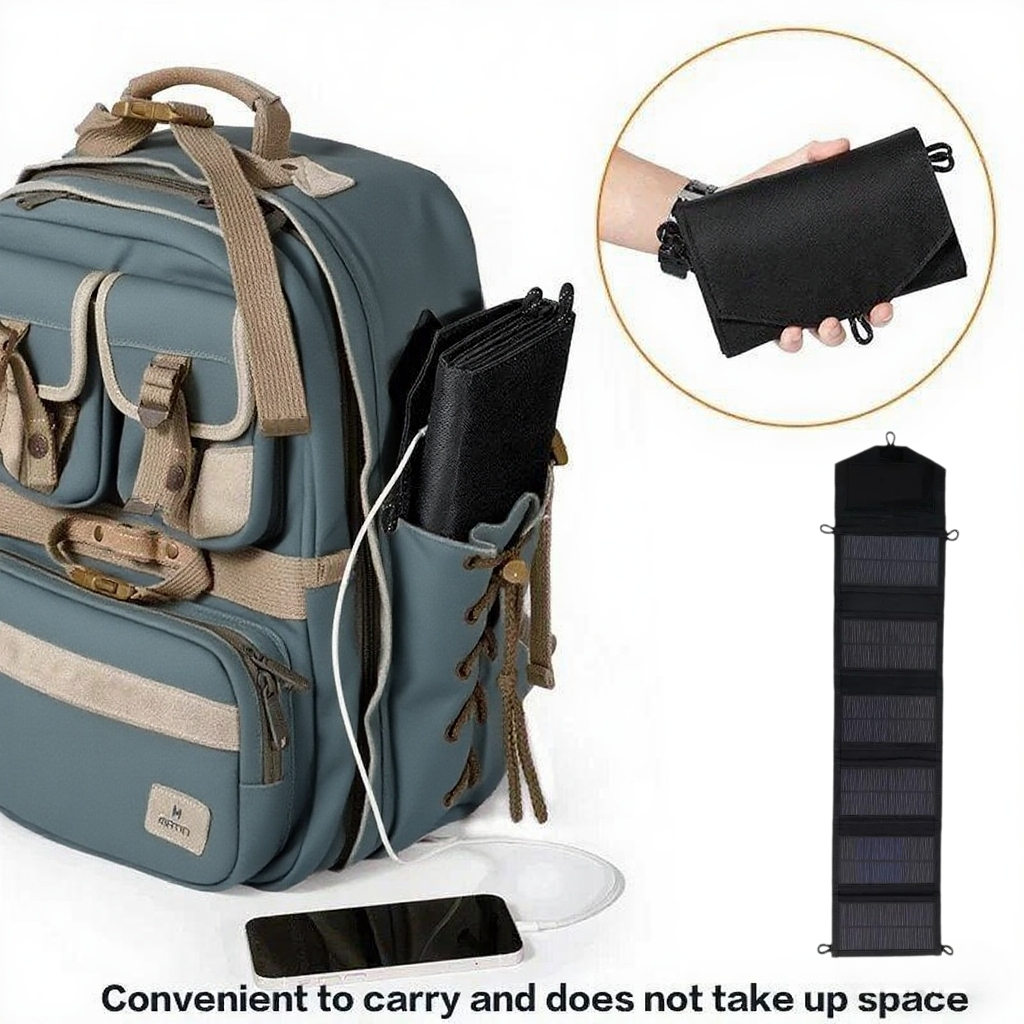 Chargeur solaire portable plia - Solar Emergency Charger avis et prix