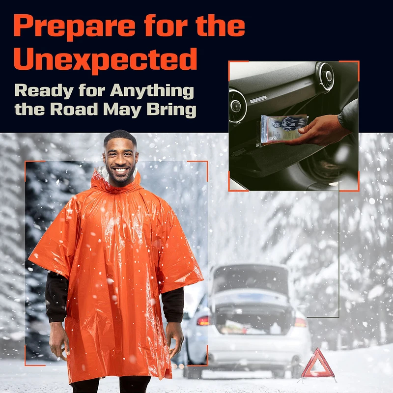Poncho de pluie d'urgence à ca - Emergency Poncho Rain avis et prix