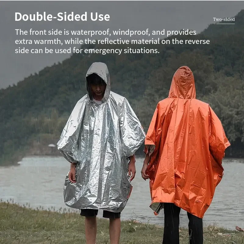Poncho de pluie d'urgence à ca - Emergency Poncho Rain avis et prix