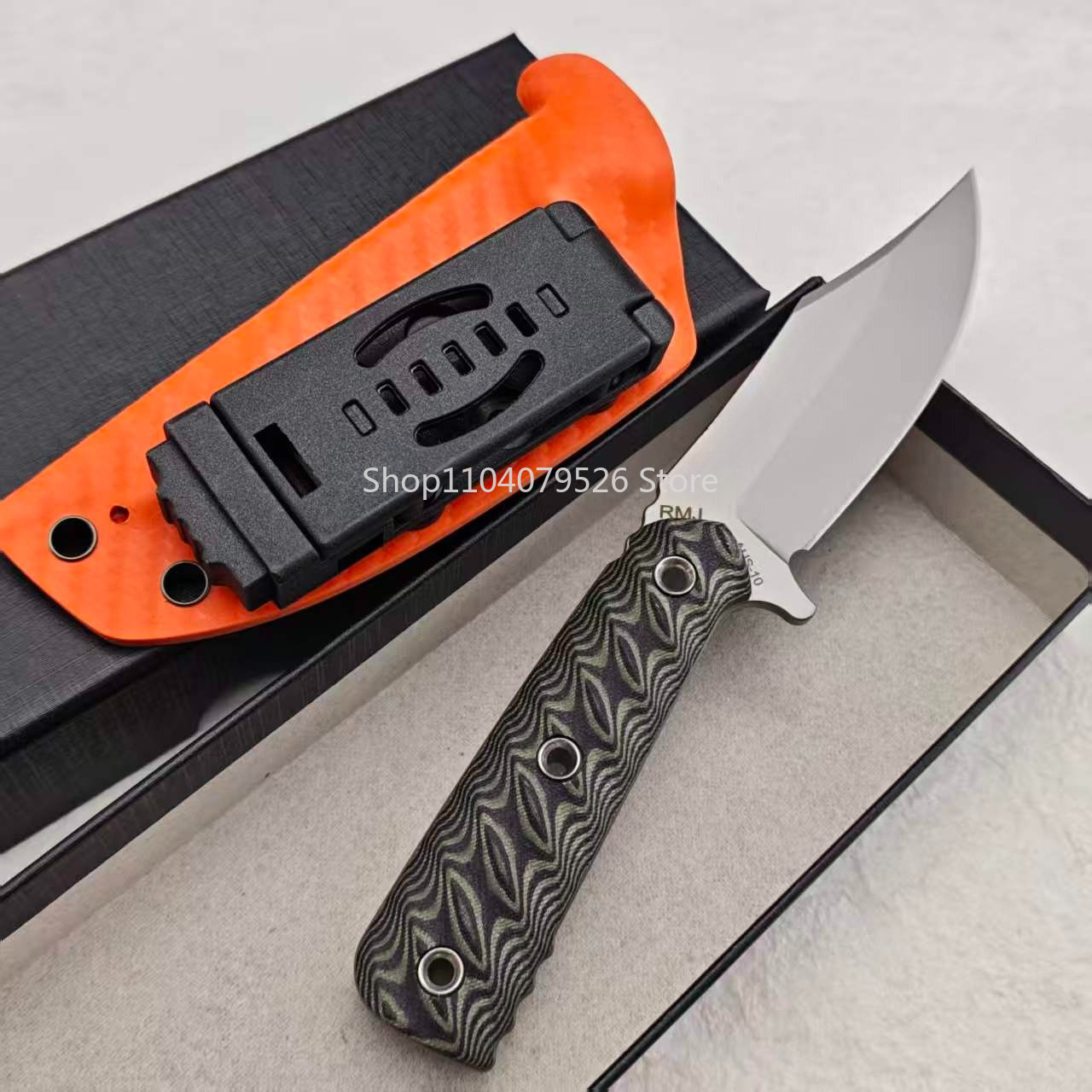 Couteau EDC à lame fixe RMJ, c - Bushcraft Knife Fixed avis et prix
