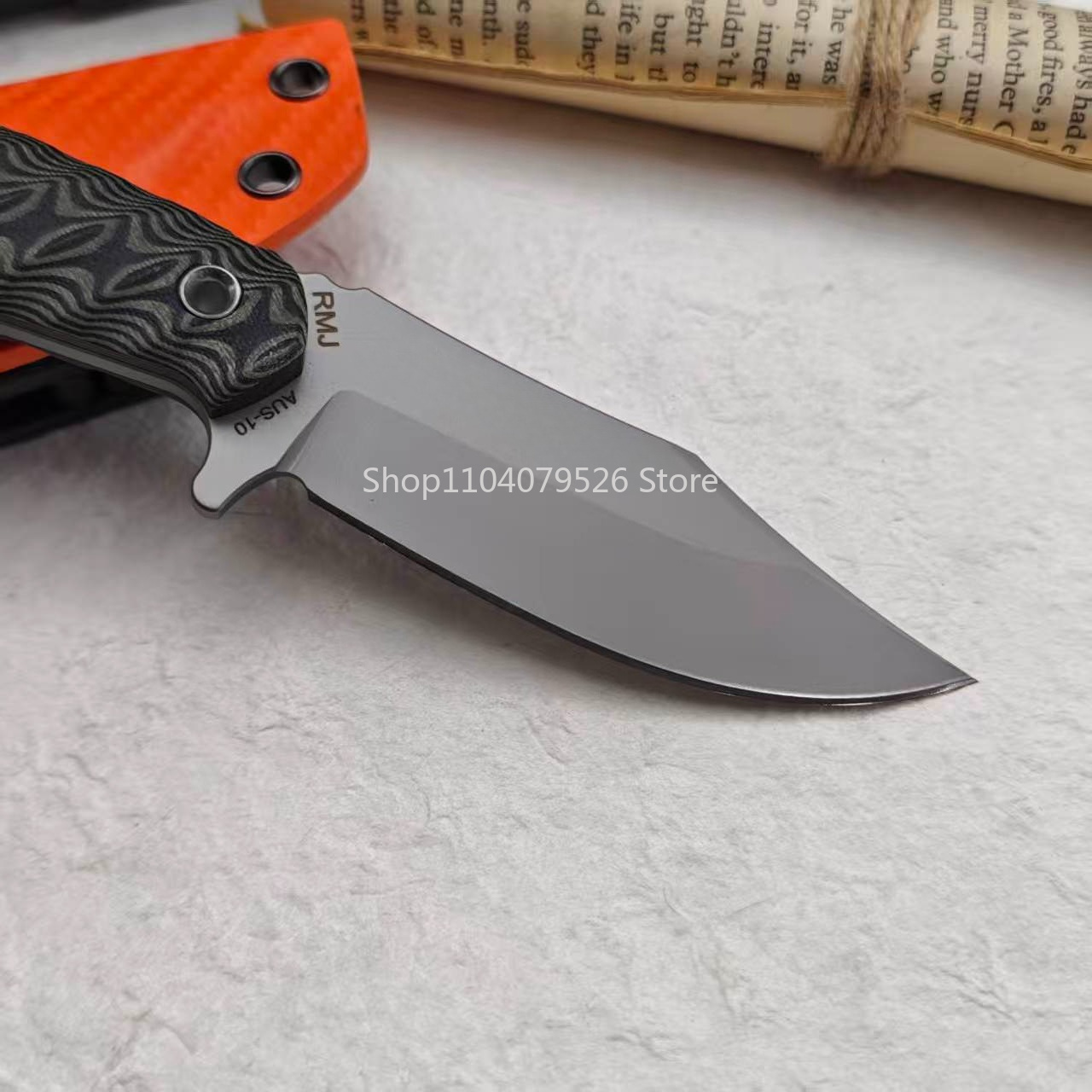 Couteau EDC à lame fixe RMJ, c - Bushcraft Knife Fixed avis et prix