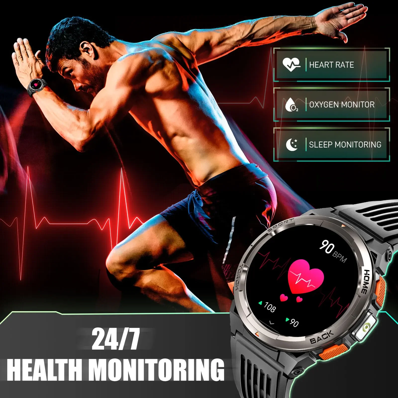 EIGIIS montre intelligente KE5 - Compass Lensatic avis et prix