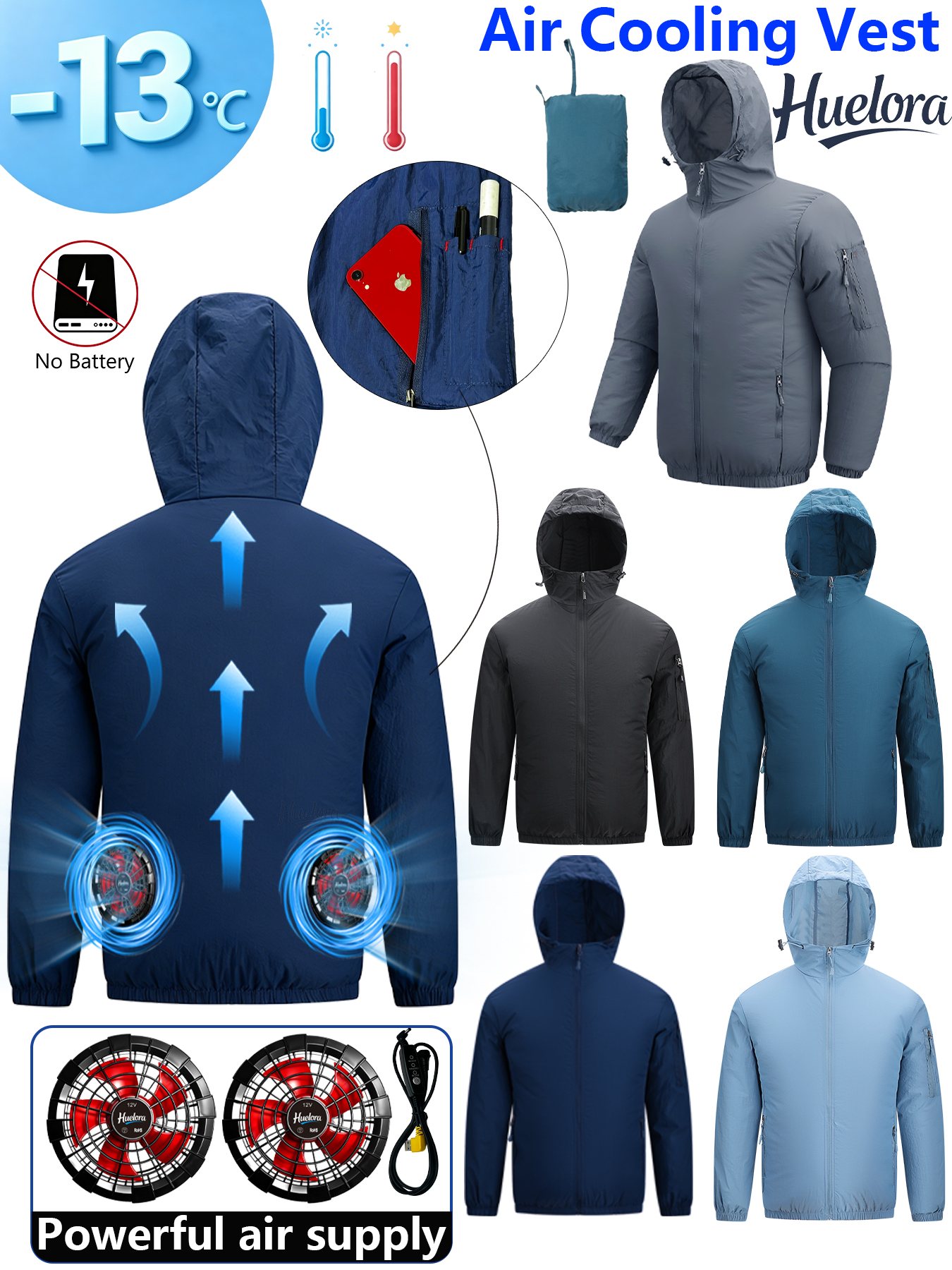 Veste à capuche pour homme ave - Fishing Kit Compact avis et prix
