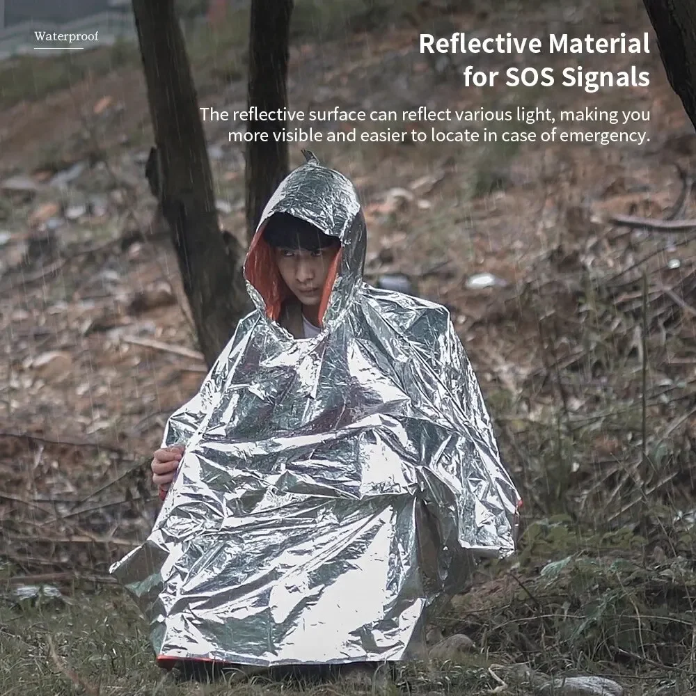 Poncho imperméable d'urgence,  - Emergency Poncho Rain avis et prix