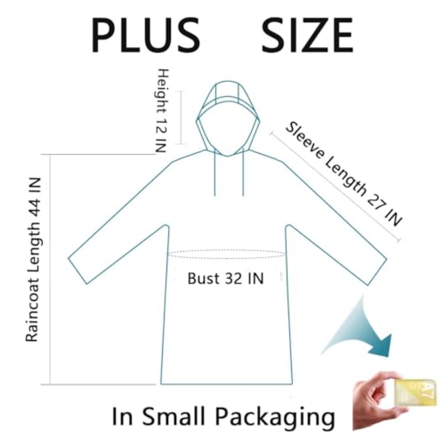 Poncho de pluie jetable Poncho - Emergency Poncho Rain avis et prix